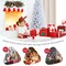 Costway 5ft Unlit Artificial Slim Pencil Christmas Tree with Metal Stand White
